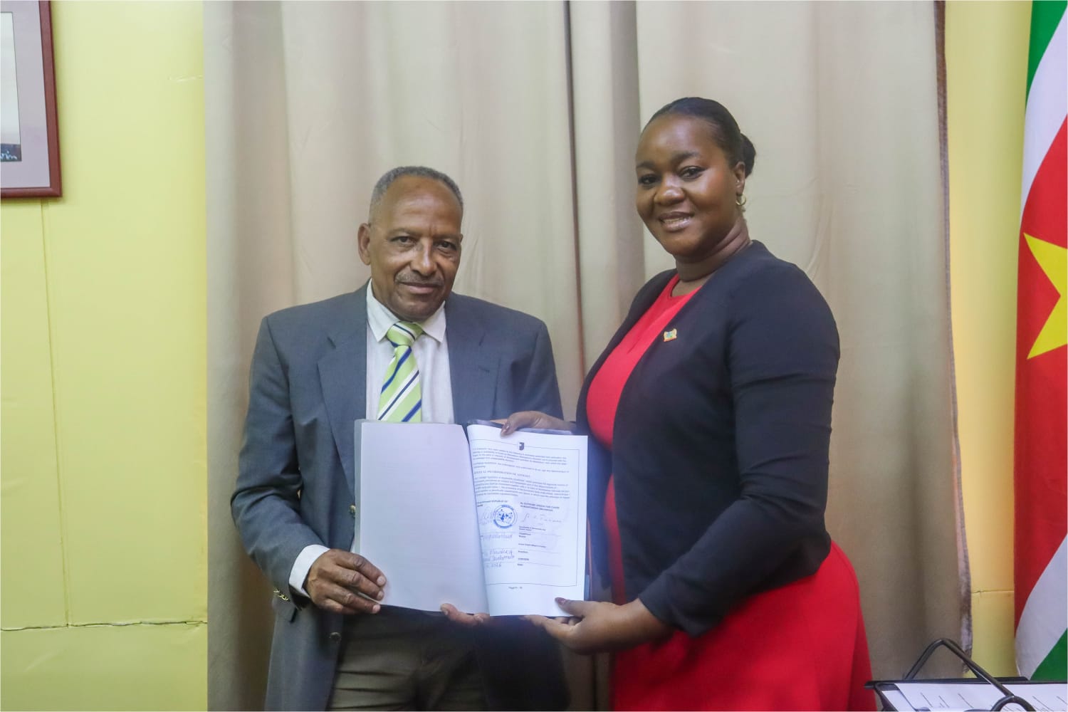 Signing ceremony of the Mandatum foundational agreement